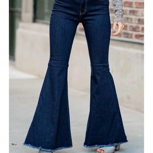 Judy Blue high rise super flare jeans